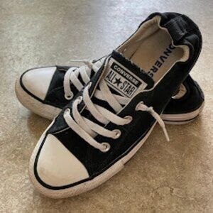 Converse Black Shoreline Slip On